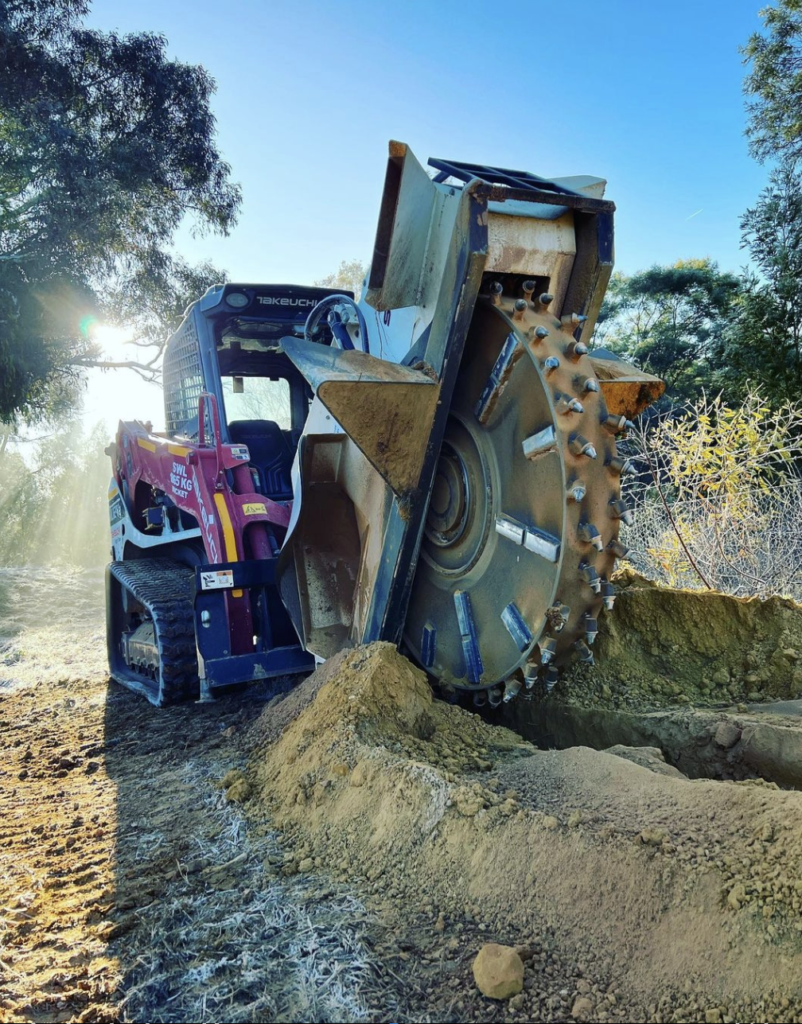 Ploughing, Trenching & Rock Sawing
